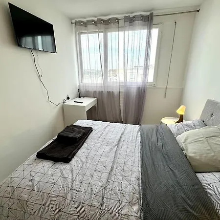 Grand 3 Balcon - Partdieu Apartment Lyon
