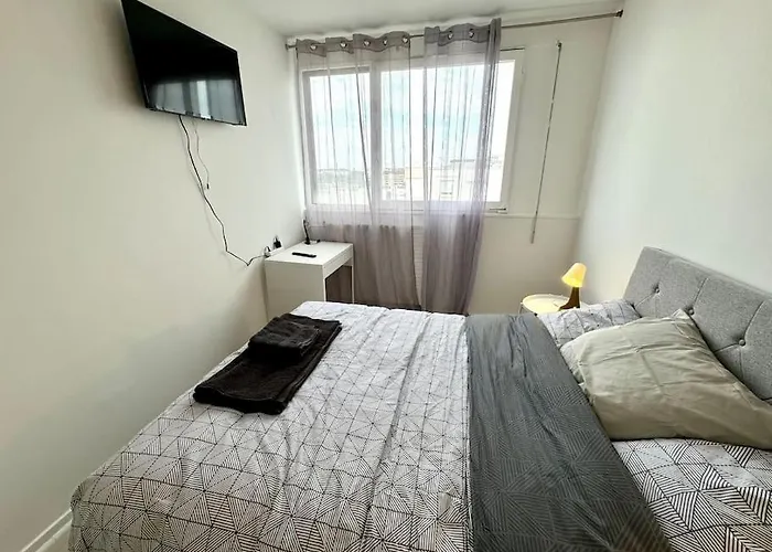 Grand 3 Bureau - Partdieu Apartament Lyon
